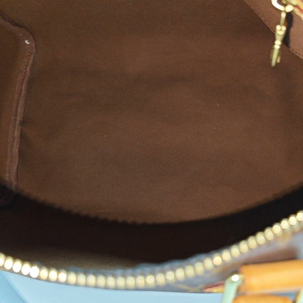SPEEDY 30 Monogram Coated Canvas Brown