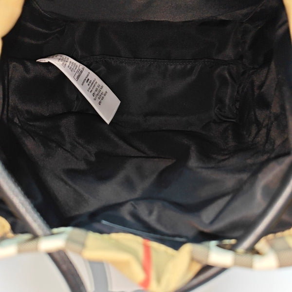 The Rucksack Nylon Beige