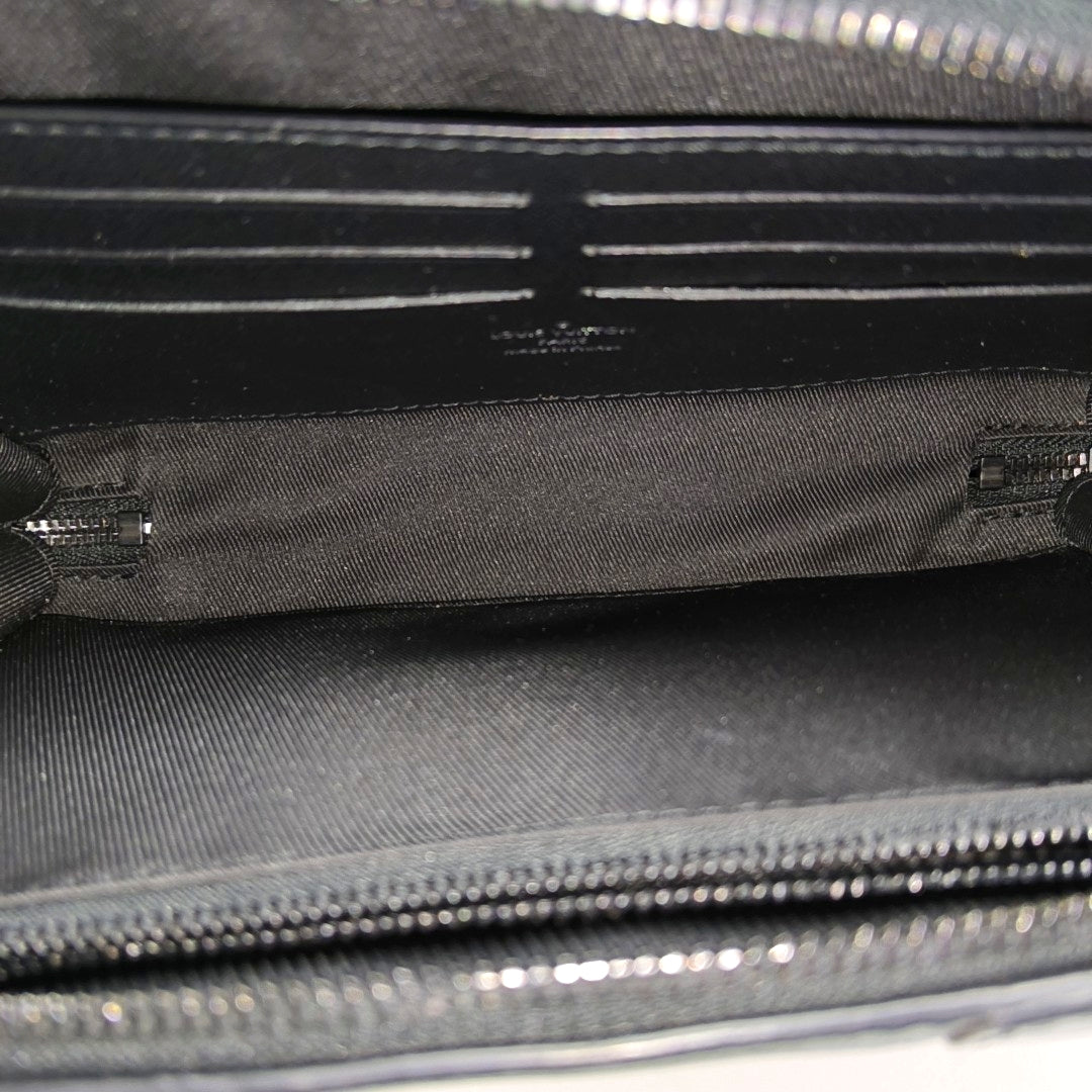 WALLET TRUNK Monogram Coated Canvas Gray