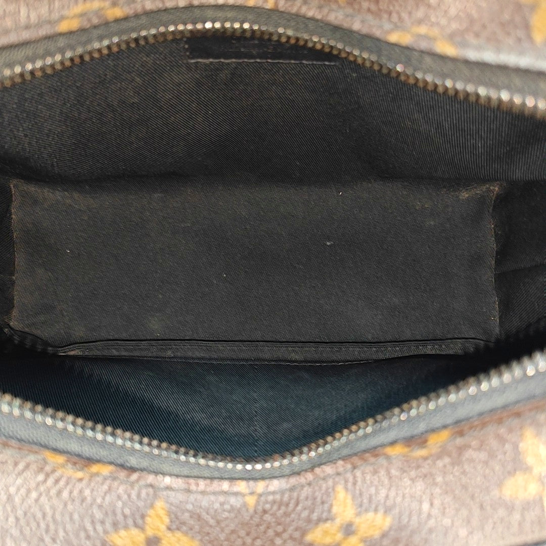 SOFT TRUNK Monogram Coated Canvas Brown