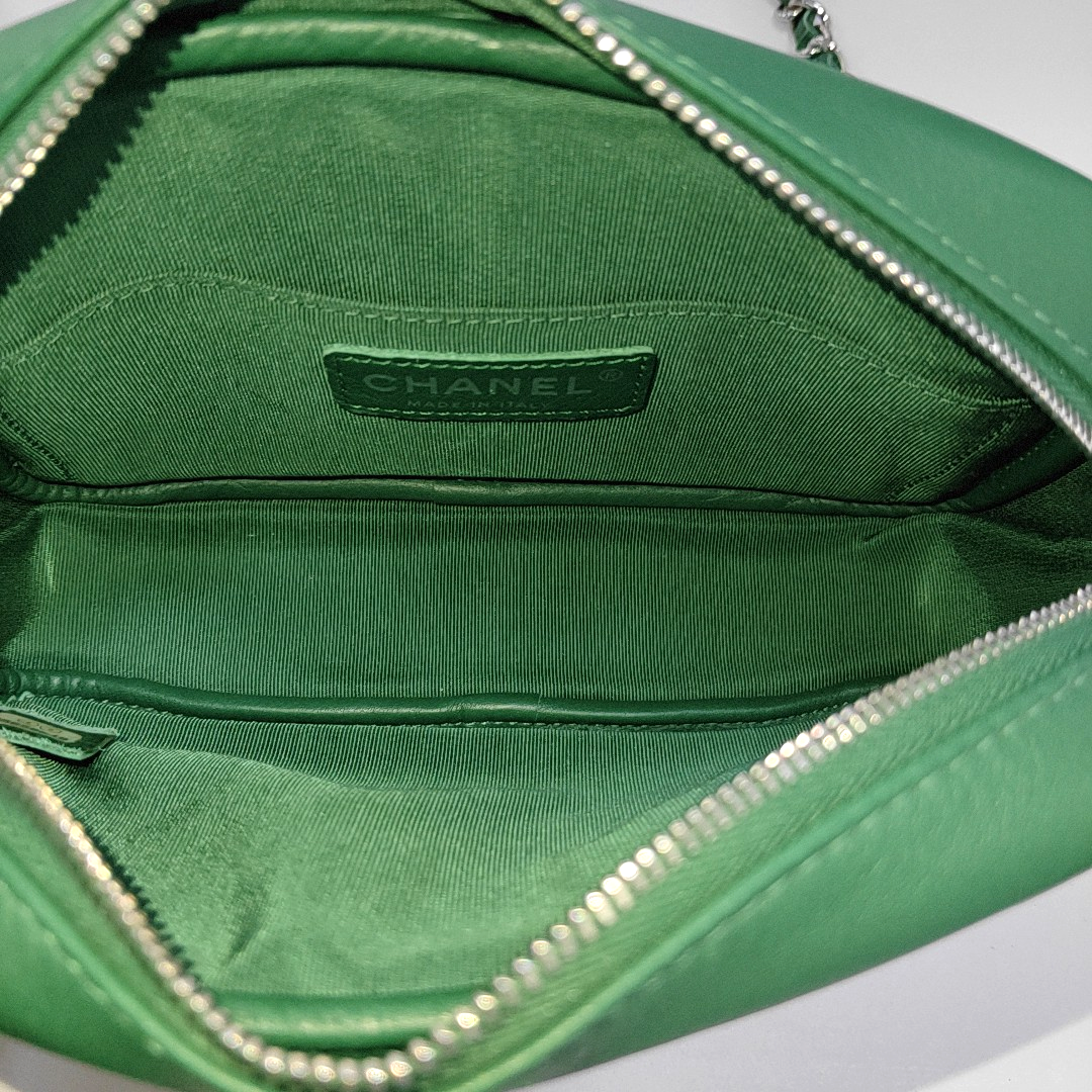 Quilted Calfskin Green