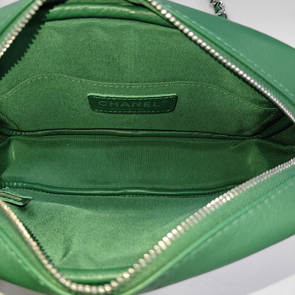 Quilted Calfskin Green