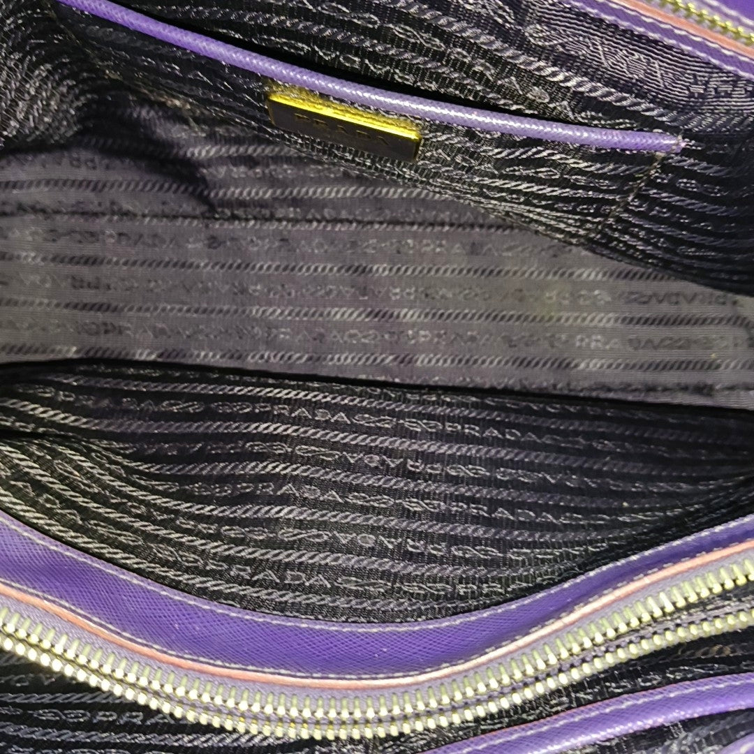 Promenade Saffiano Calfskin Purple