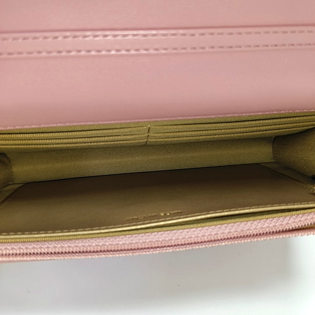 TRENDY CC Quilted Lambskin Pink
