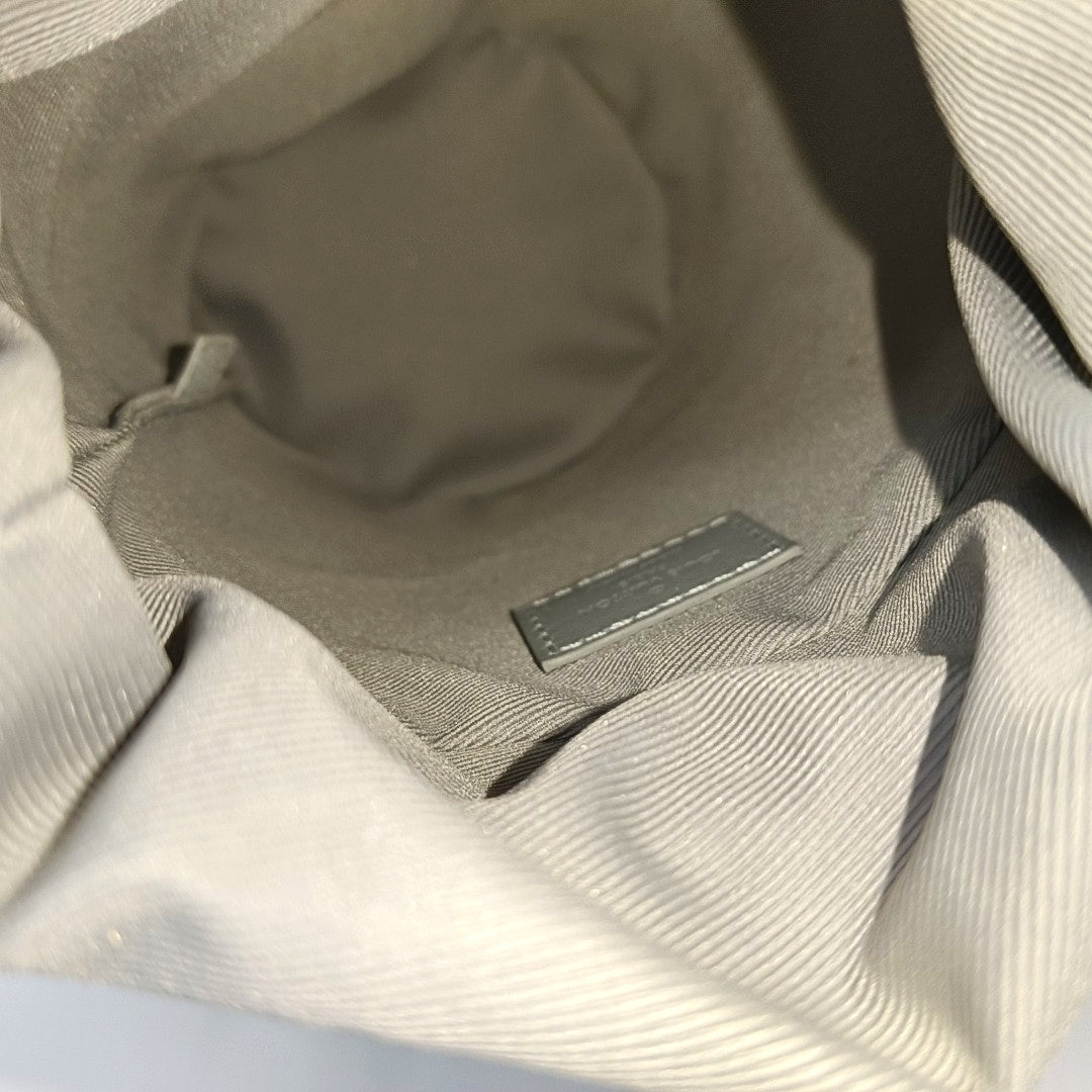 CHALK Monogram Coated Canvas Gray