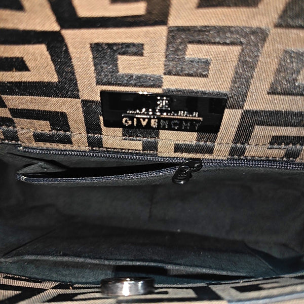 Canvas Top Handle Bag Multicolor