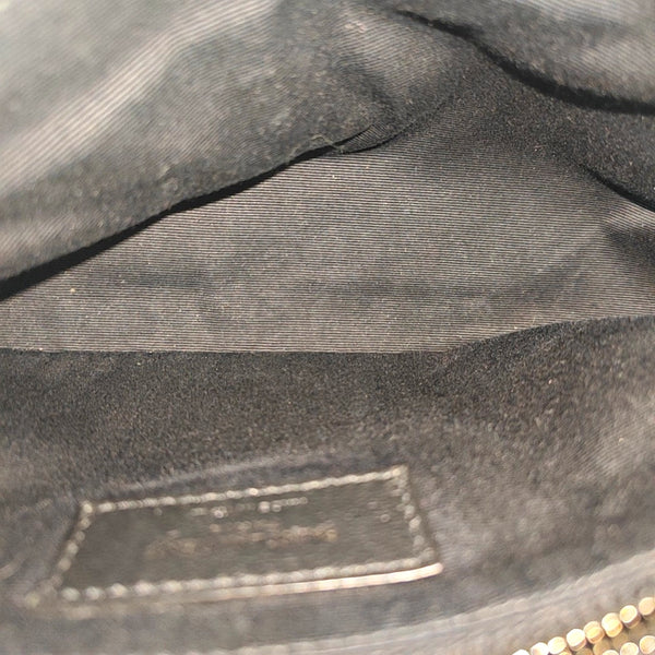 Calfskin Shoulder Bag Black