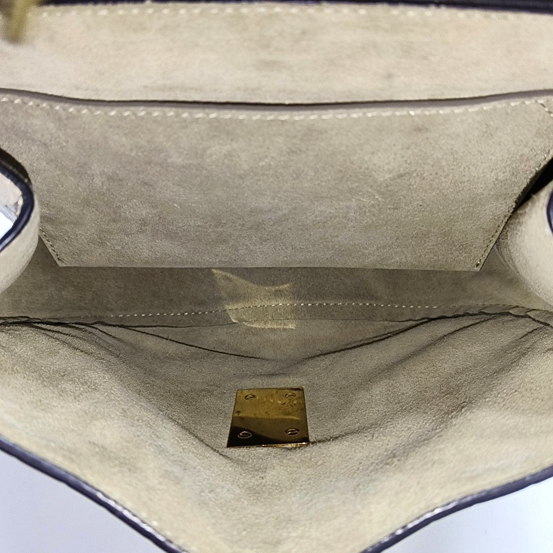 Drew Medium Calfskin Beige