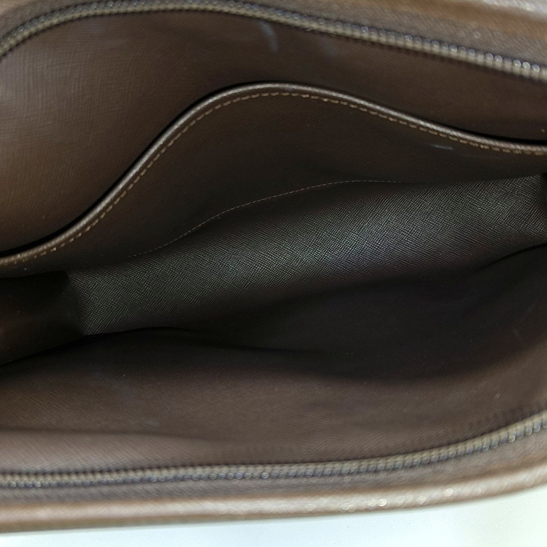 Canvas Shoulder Bag Brown
