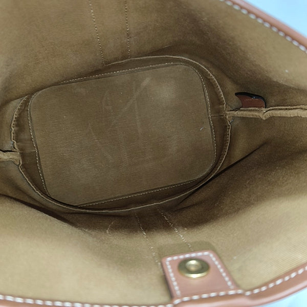 TRIOMPHE CANVAS Small Coated Canvas Brown