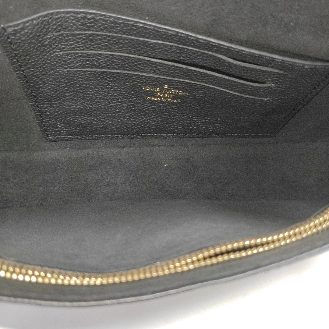 IVY Monogram Calfskin Black