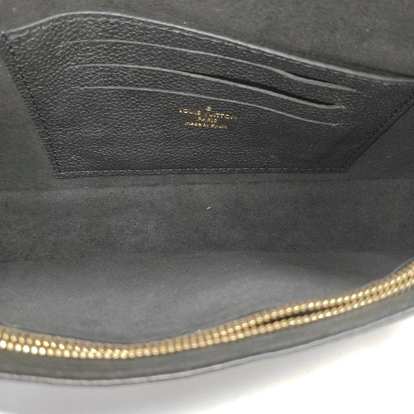 IVY Monogram Calfskin Black