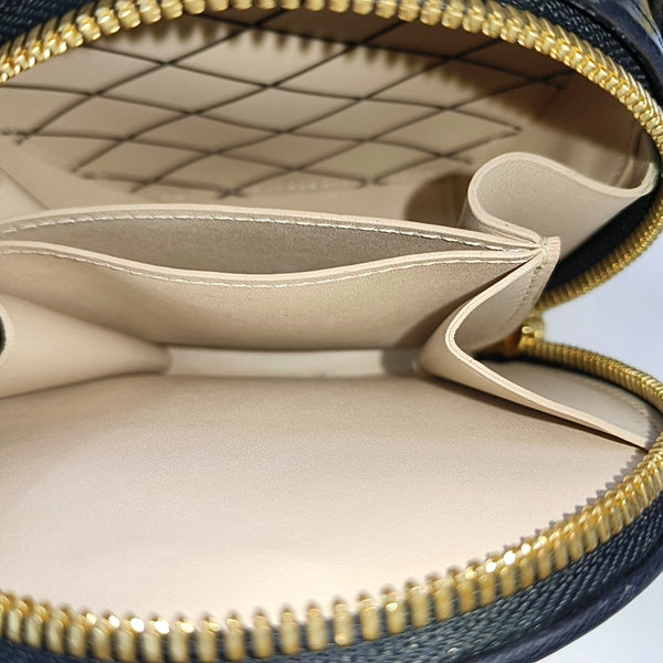 BOITE CHAPEAU Mini Monogram Coated Canvas Brown