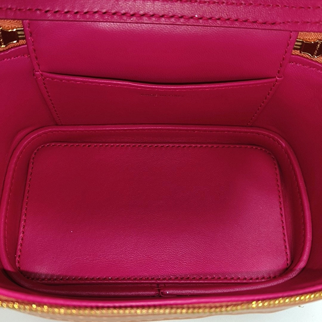 SERPENTI FOREVER Small Calfskin Yellow