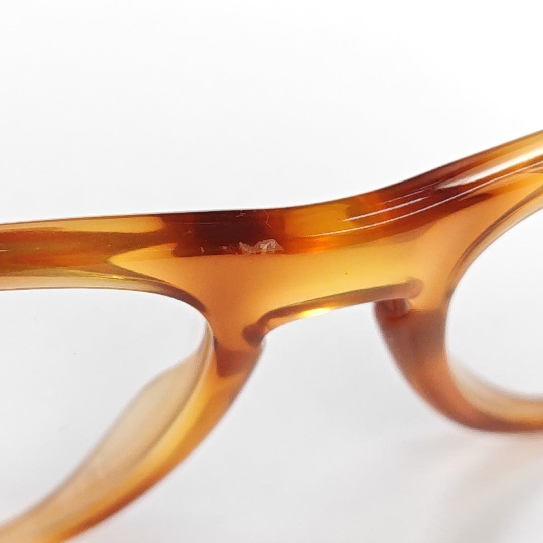 Synthetic Eyeglasses Brown