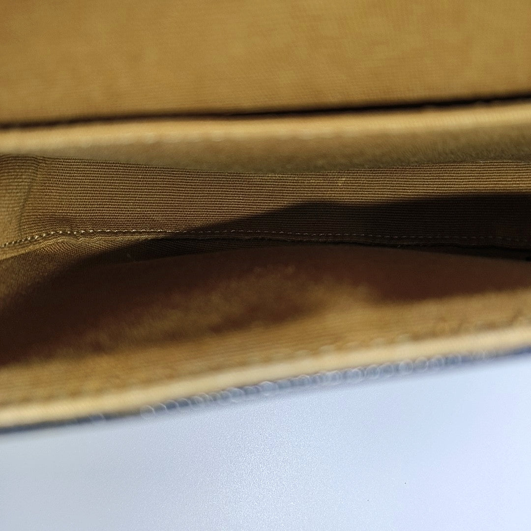 BESACE Mini Coated Canvas Brown