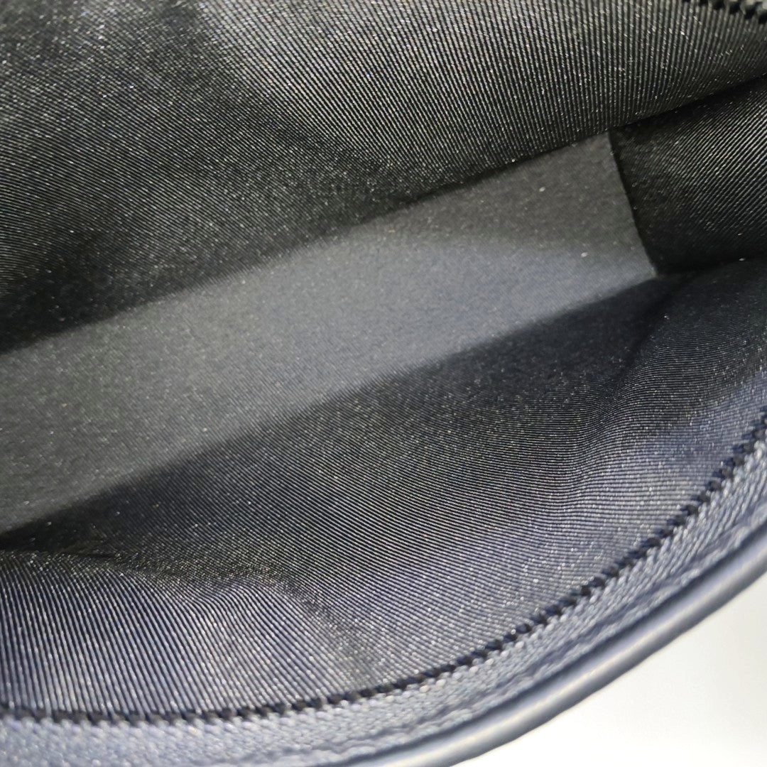 TRIANGLE Monogram Calfskin Black