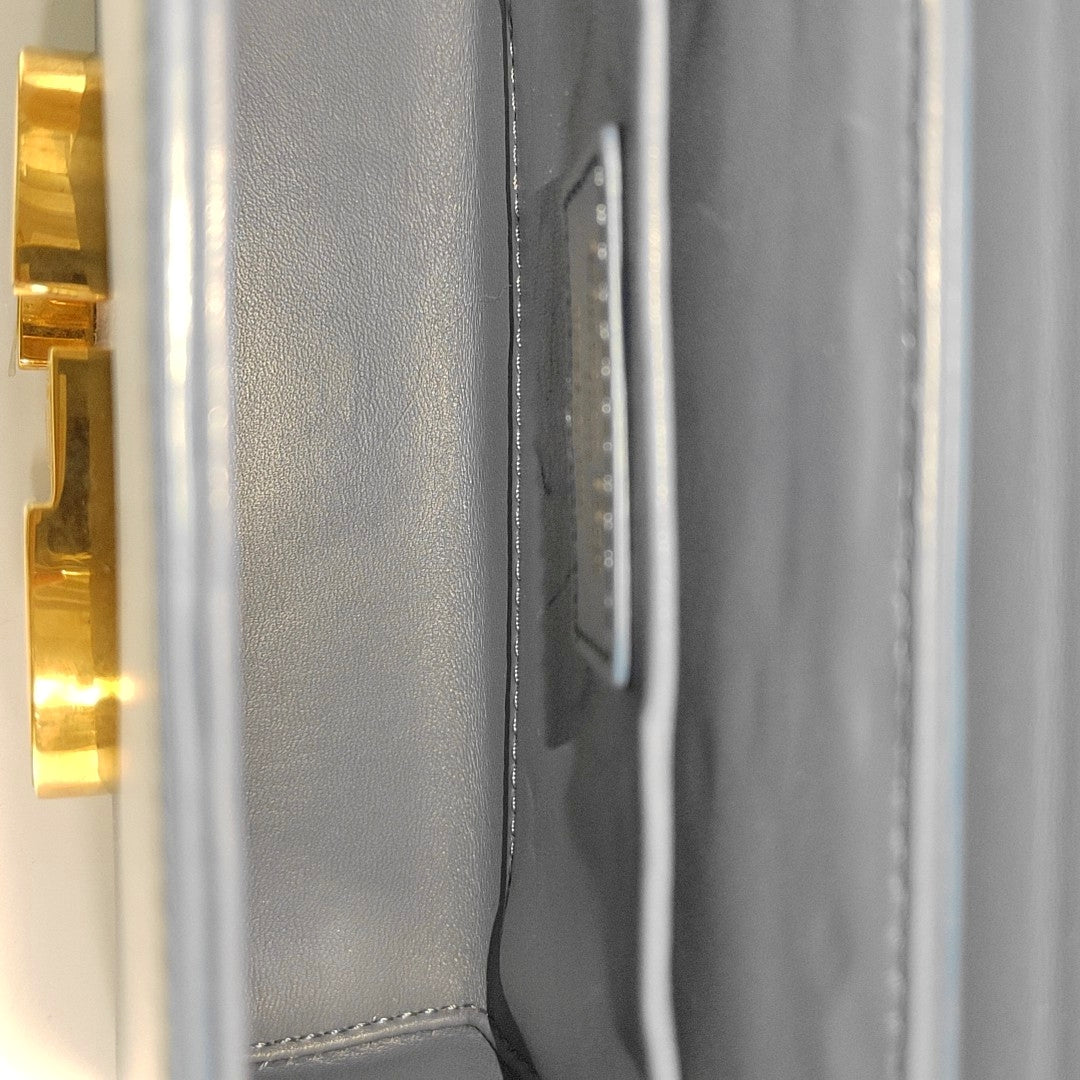 30 Montaigne Mini Calfskin Blue