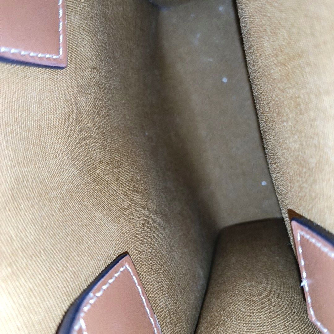 CABAS CELINE Mini Coated Canvas Brown