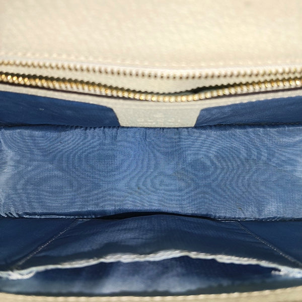 Sylvie Small Calfskin White