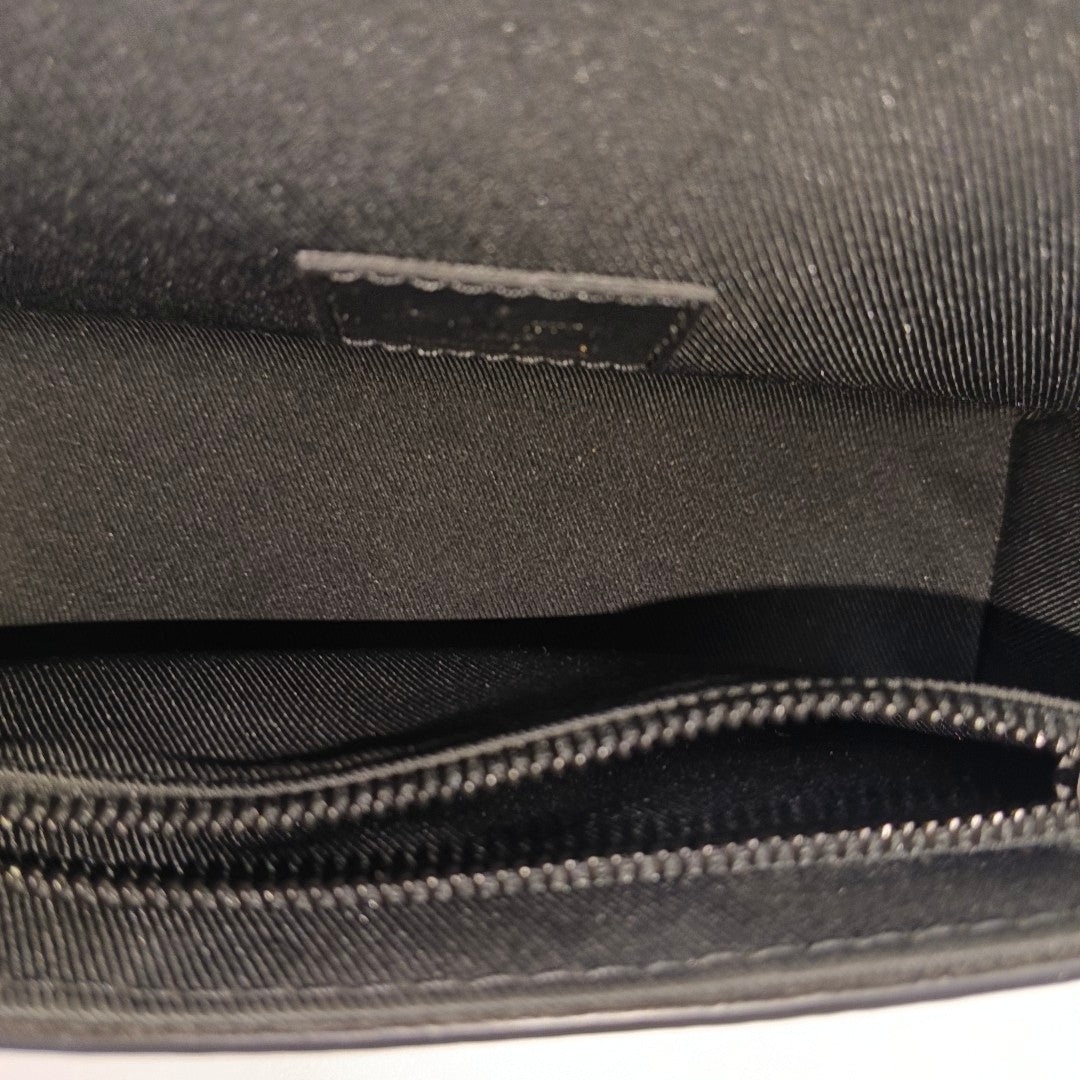 STEAMER Mini Monogram Coated Canvas Black