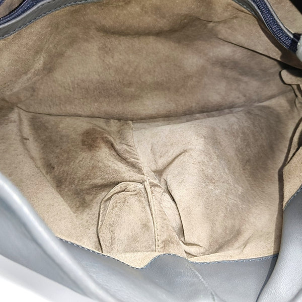 Lambskin Shoulder Bag Gray