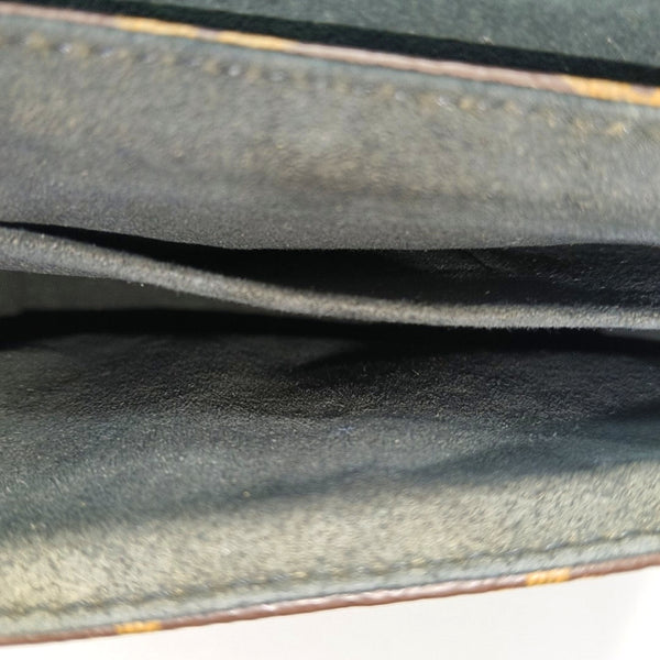 LOCKY BB Monogram Coated Canvas Brown