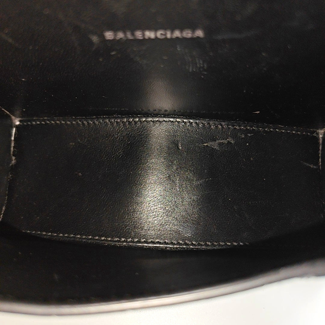 Hourglass XS Calfskin Black