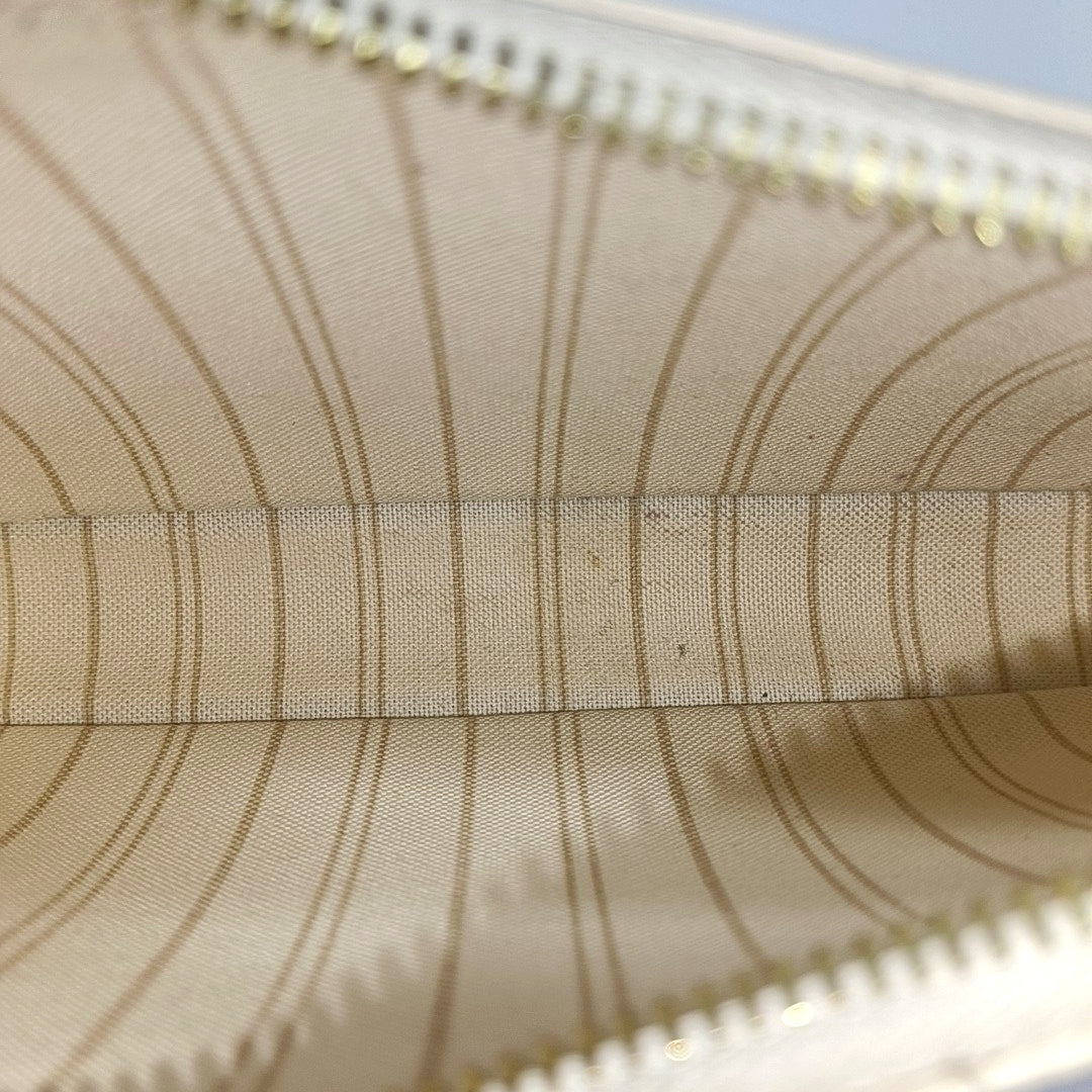 EASY POUCH ON STRAP Calfskin Beige