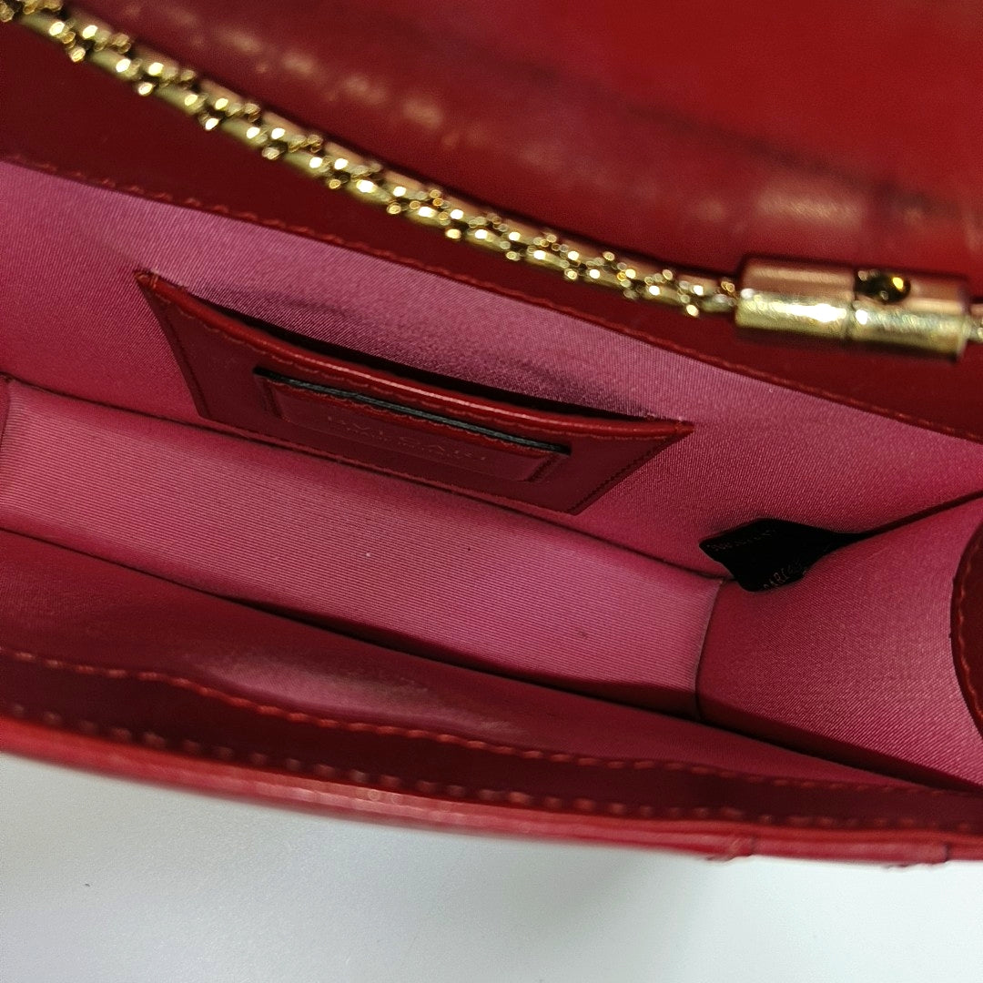 SERPENTI FOREVER Small Calfskin Red