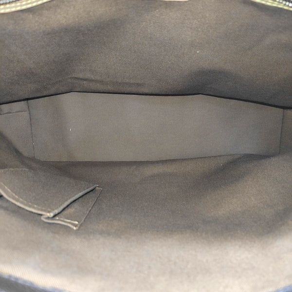 PIANO Monogram Coated Canvas Brown