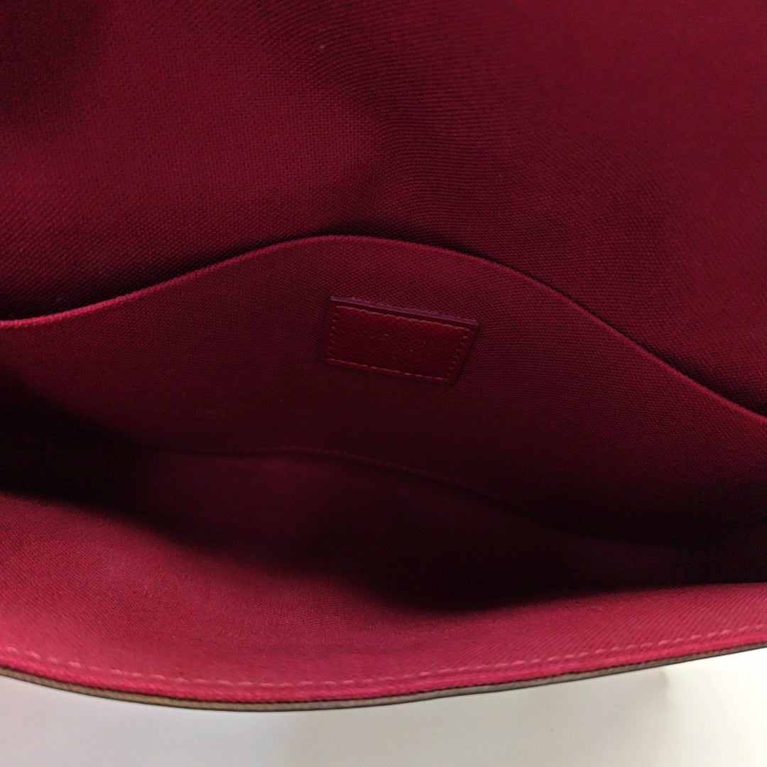 FÉLICIE Monogram Coated Canvas Brown