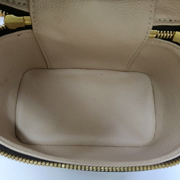 NICE Super Mini Monogram Coated Canvas Brown