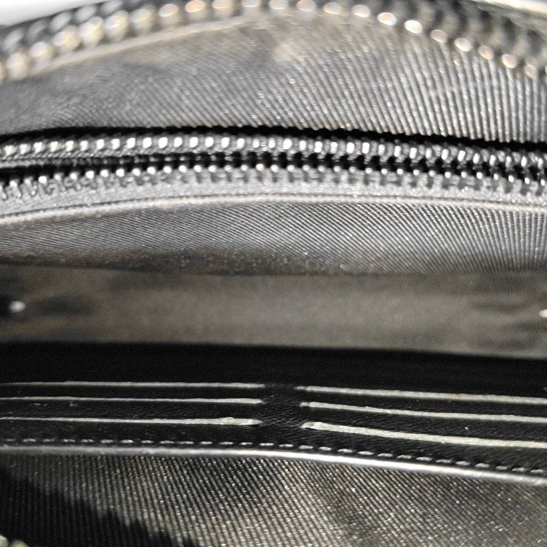 WALLET TRUNK Monogram Coated Canvas Gray