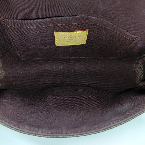 FAVORITE PM Monogram Coated Canvas Brown