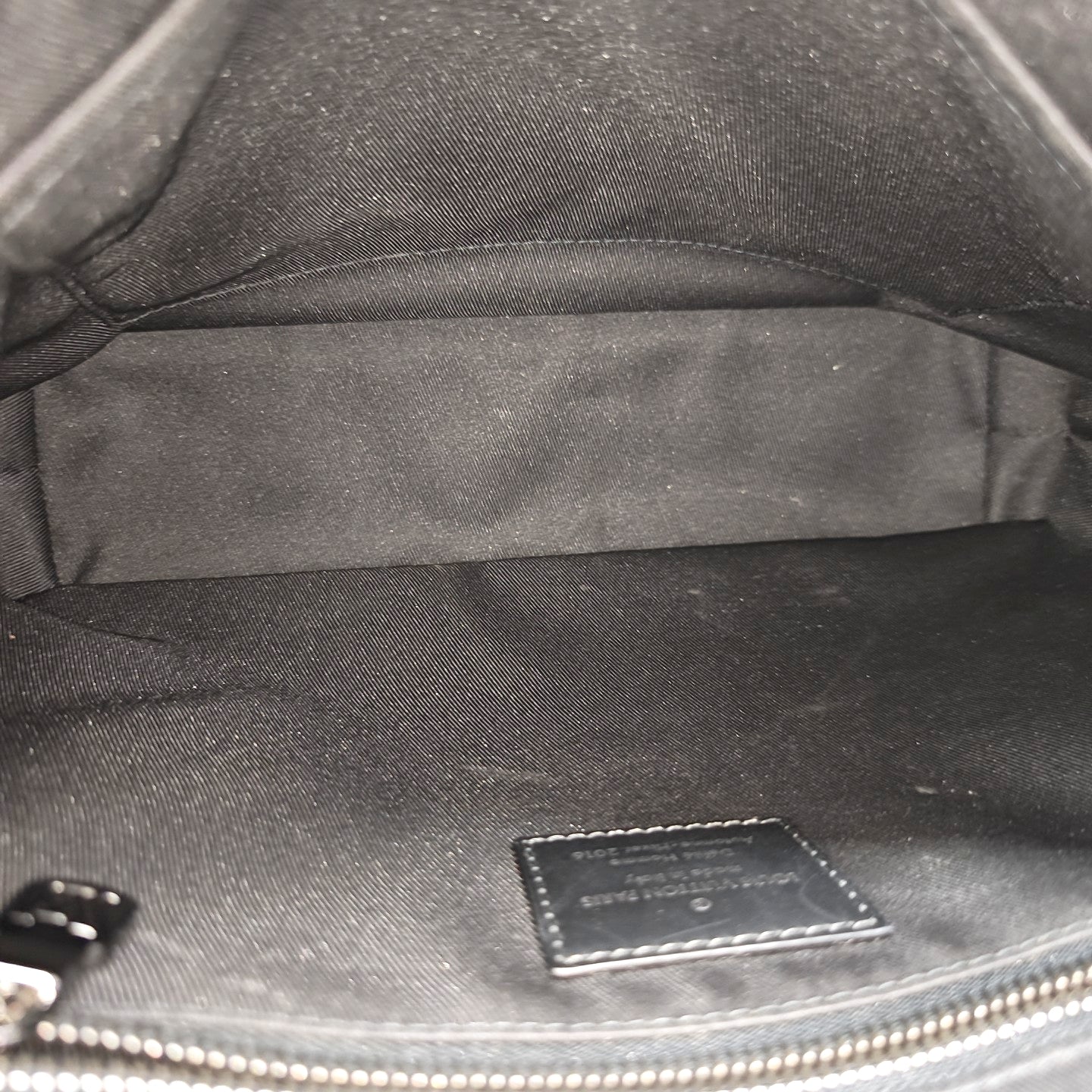 VOYAGER PM Monogram Coated Canvas Black
