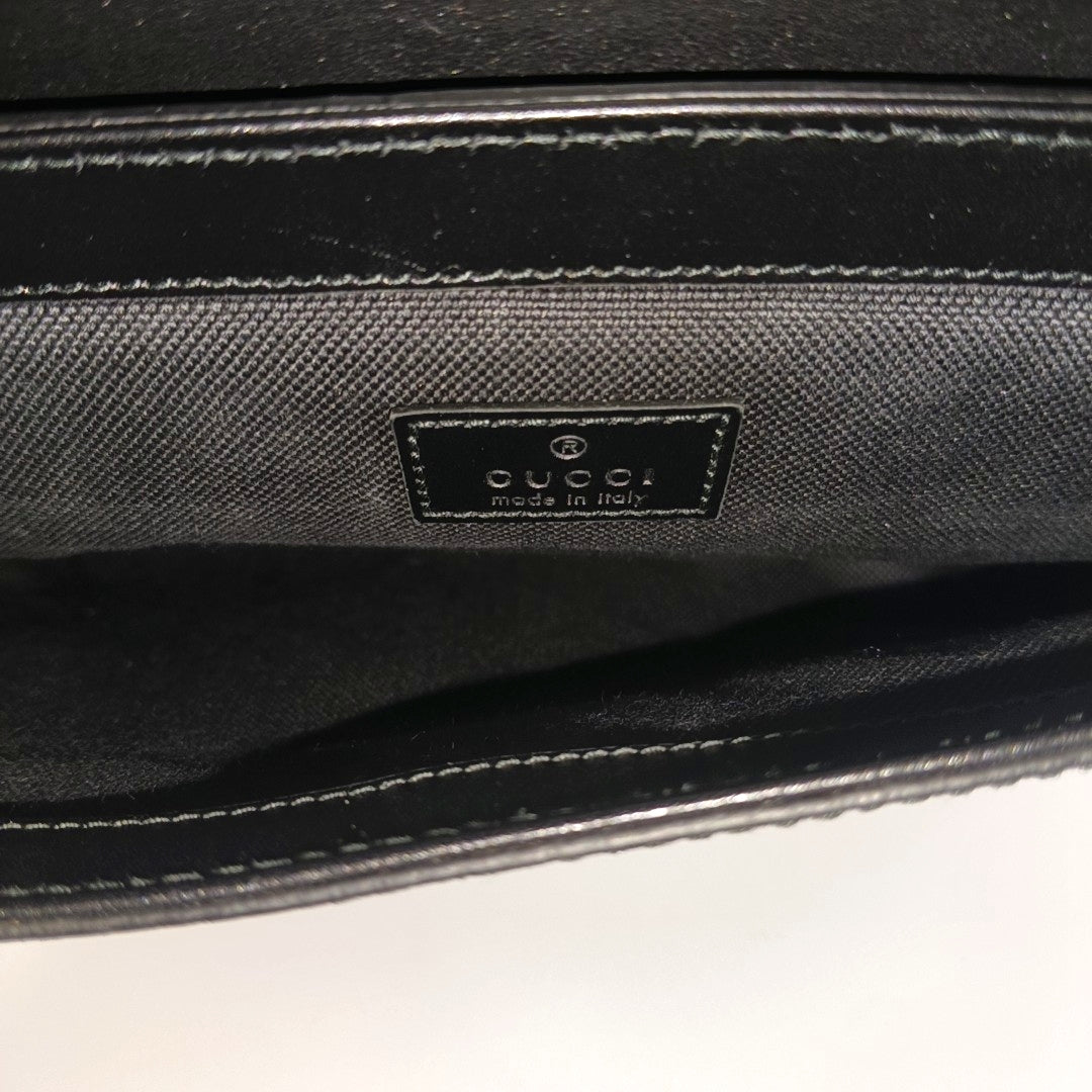 Neo Vintage Monogram Coated Canvas Black