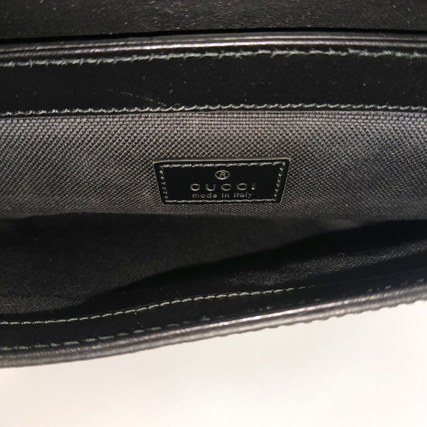 Neo Vintage Monogram Coated Canvas Black