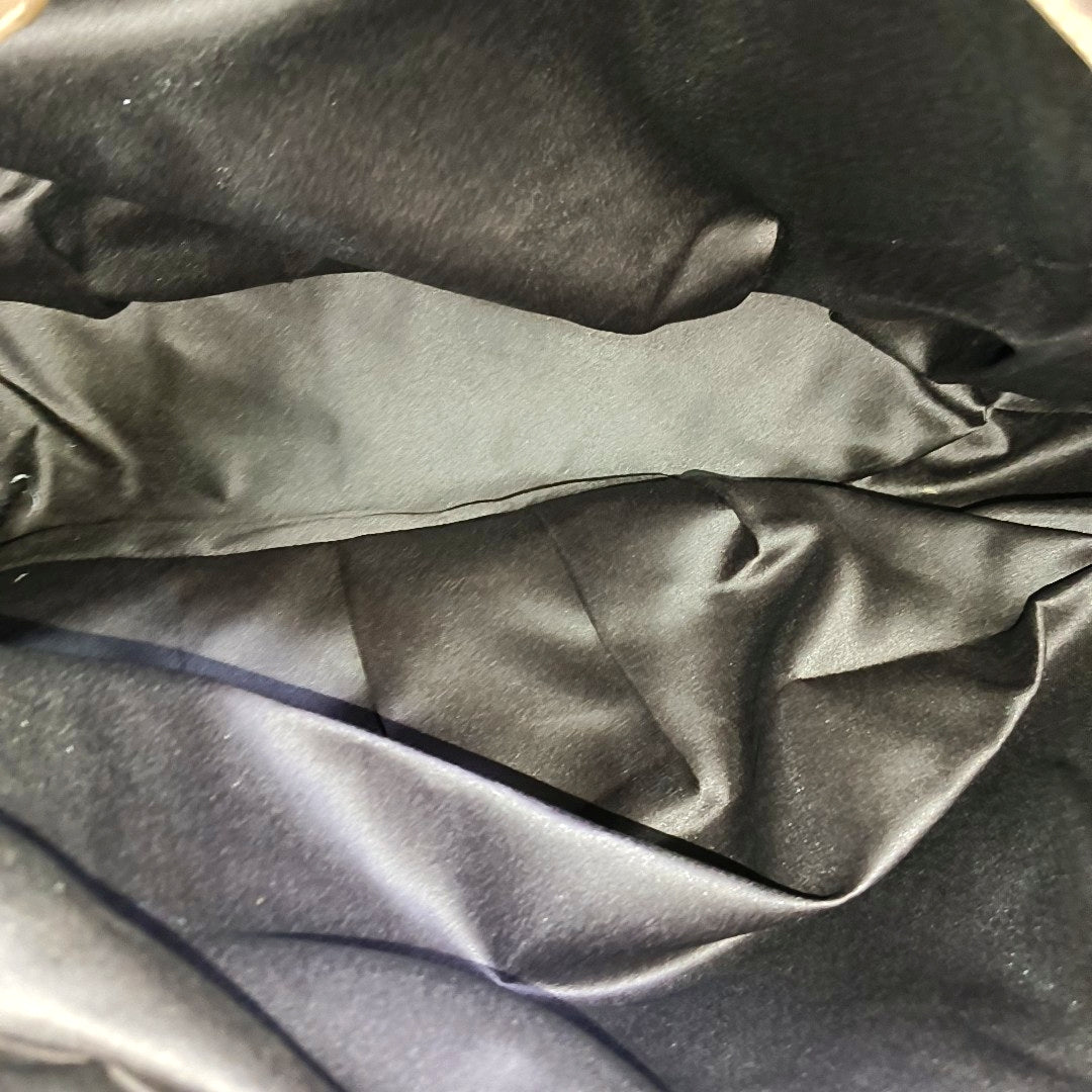 Calfskin Top Handle Bag Gray