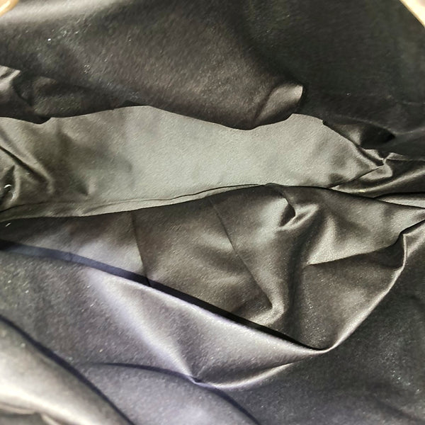Calfskin Top Handle Bag Gray