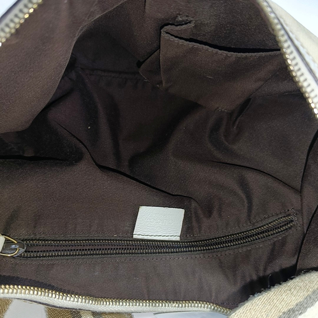 Monogram Coated Canvas Beige