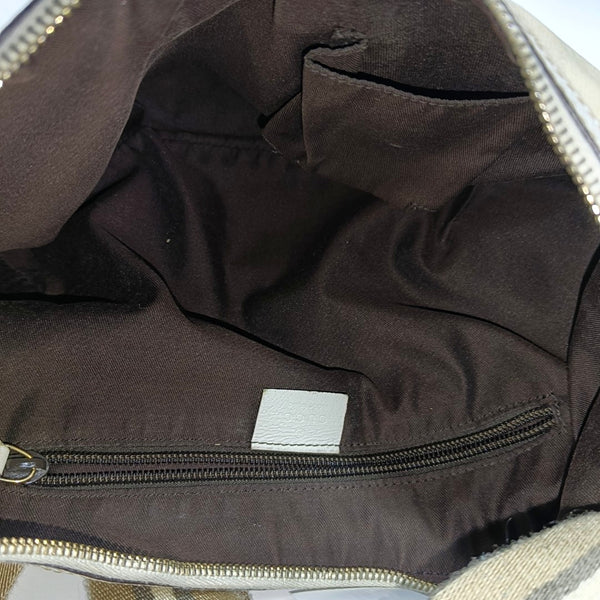 Monogram Coated Canvas Beige