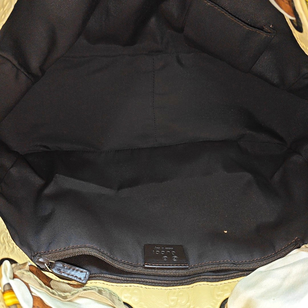 Monogram Canvas Tote Bag Brown