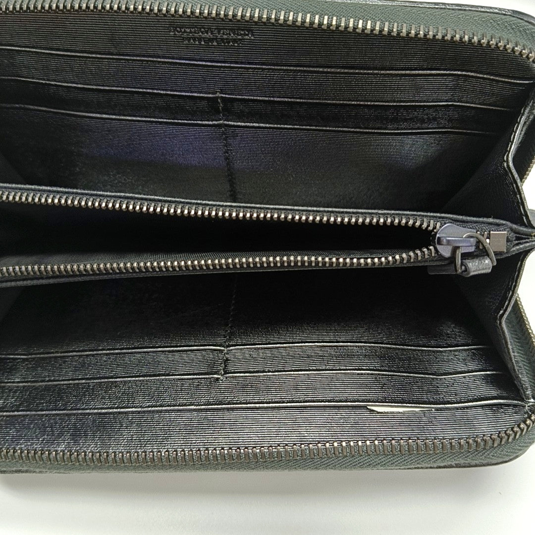 Calfskin Wallet Gray