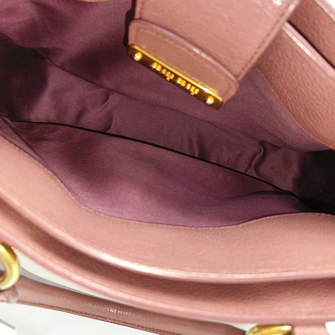Calfskin Tote Bag Beige