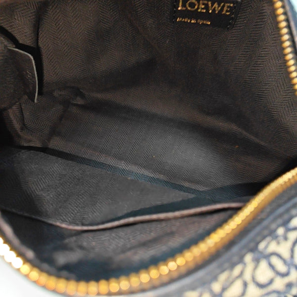 Monogram Canvas Top Handle Bag Blue