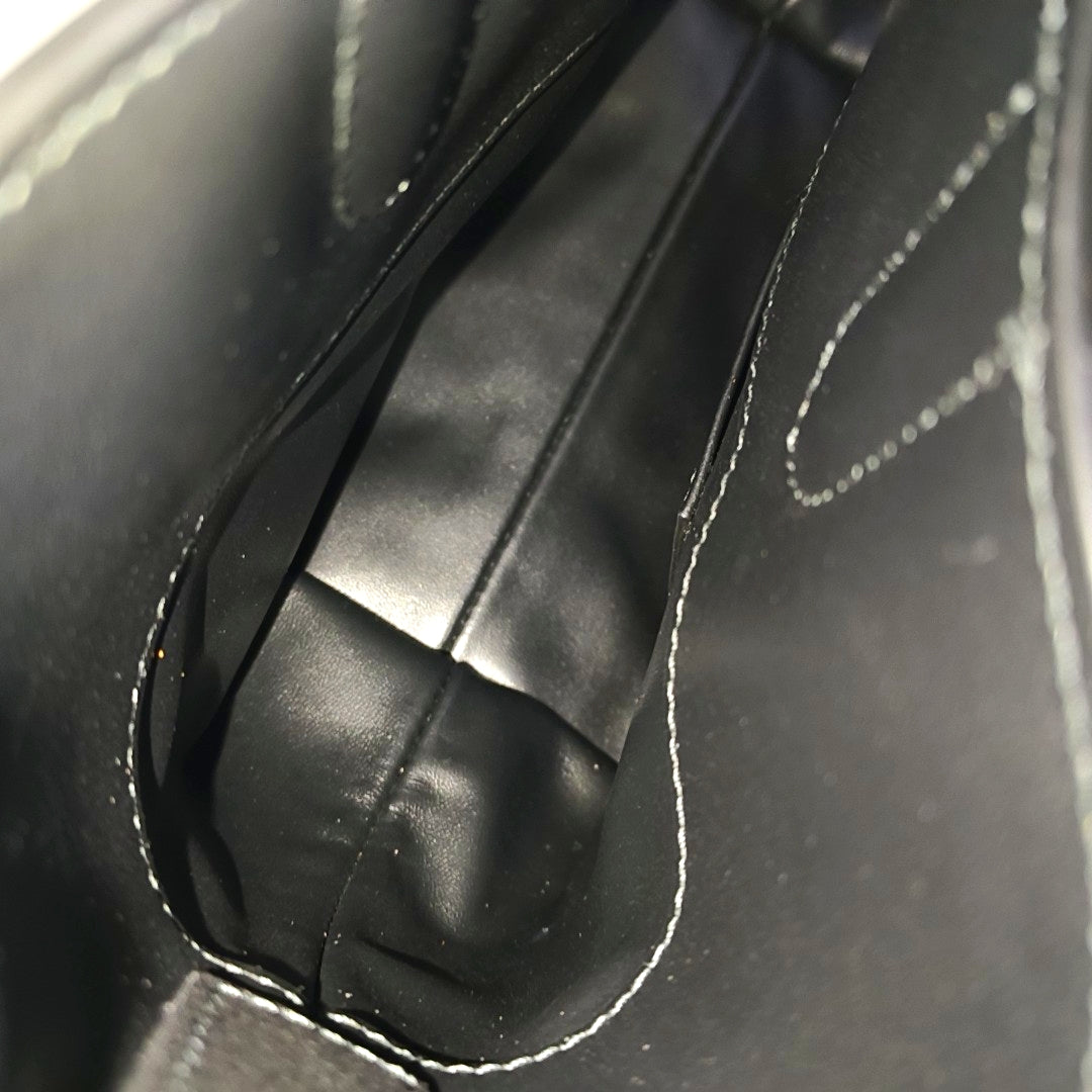Toujours Small Cannage Calfskin Black