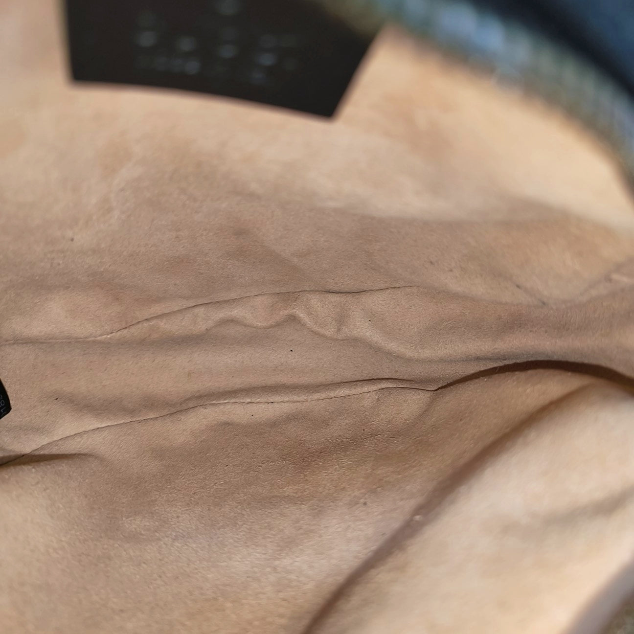 GG Marmont Mini Quilted Calfskin Black