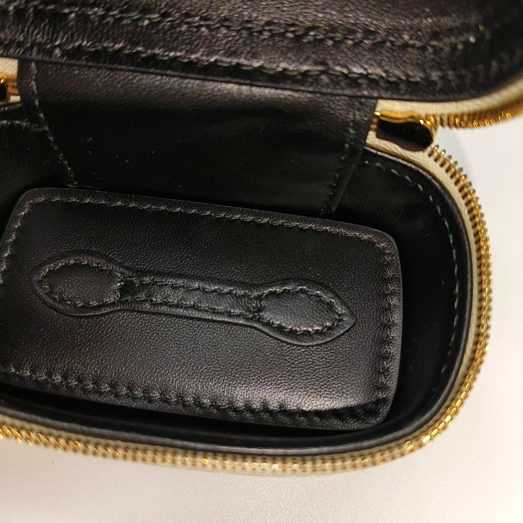Calfskin Shoulder Bag White