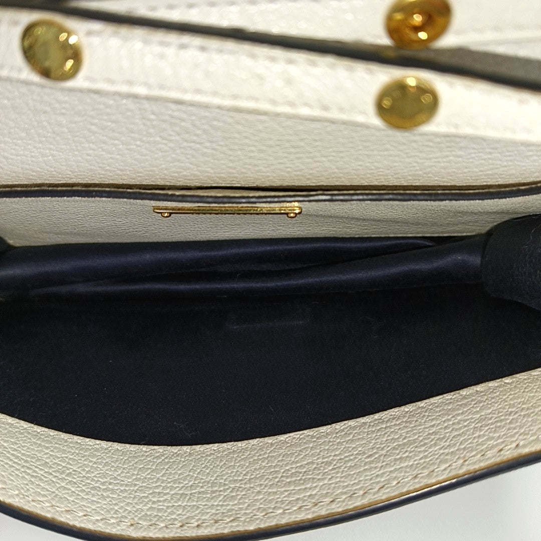 My Miu Calfskin White